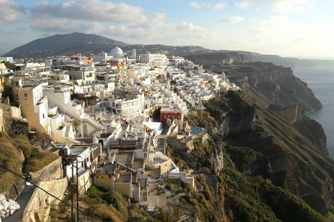 Santorini: Plate-Smashing Show & Fira Walking Tour