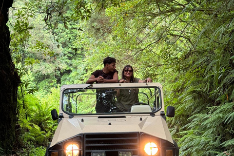 West Jeep tour Madeira: Fanal, Seixal beach, Vulcaninc Pools