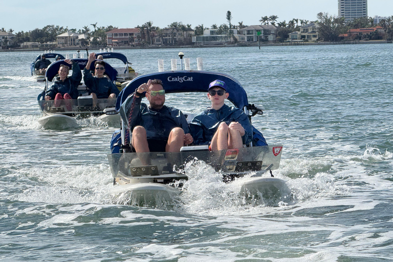 Sarasota: Island Adventures & Catamaran Speedboat Tour