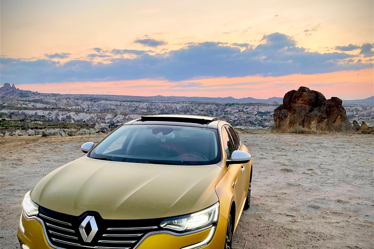 Cappadocia: Private Driver-Guided Tour -Hotel Pickup &Drop Fulll day -sunrise baloon -day tour-sunset tours, 3 in 1