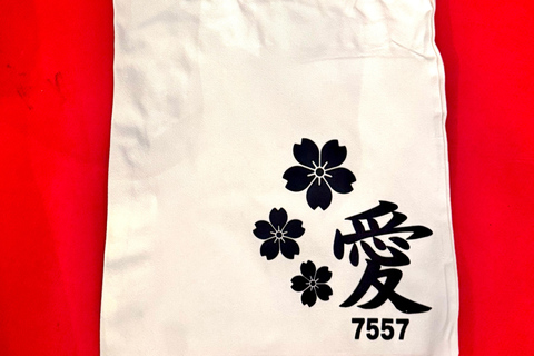 Tokyo: Name Seal & Pouch or Tote Bag Making Experience Tokyo: Custom-made seal and pouch (hiragana)