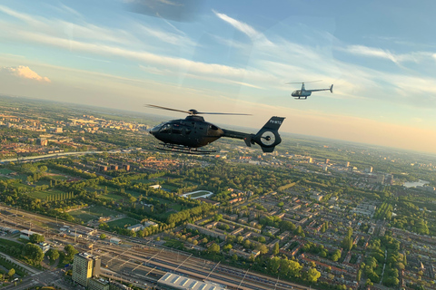 Holland highlight helicopter tour 4 passengers Holland highlight tour by helicopter