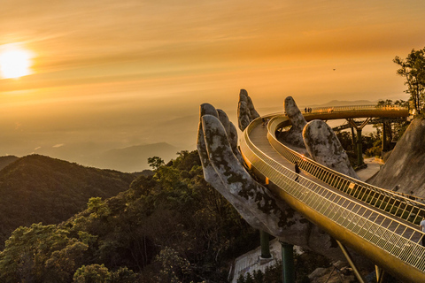 Da Nang/Hoi An: Golden Bridge Sunset & Night All-Inclusive Golden Bridge Sunset All-Inclusive - Da Nang Pickup