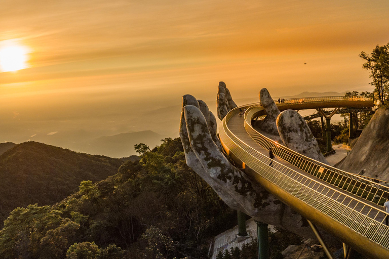 Da Nang/Hoi An: Golden Bridge Sunset & Night All-Inclusive Golden Bridge Sunset All-Inclusive - Da Nang Pickup