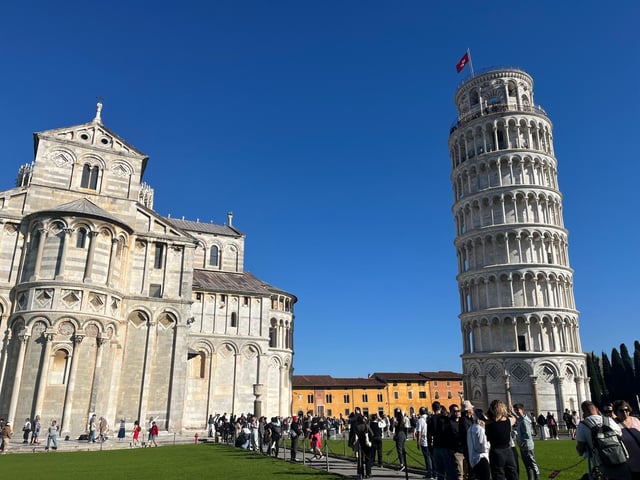 Da Roma: Pisa in treno ad alta velocità e Piazza dei Miracoli