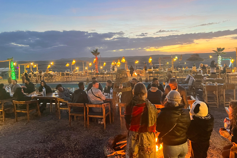 Från Marrakech: Ökenrundtur med solnedgång, kamelridning och middag