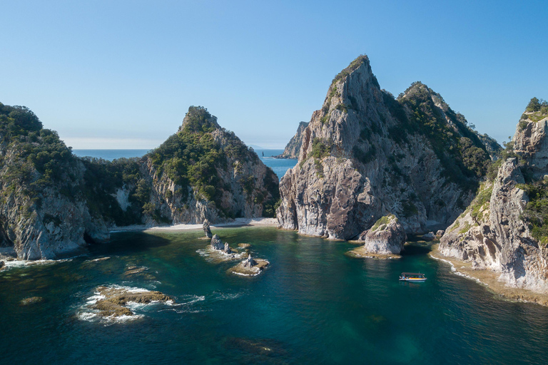 Ex Auckland Excursión de un día a las ISLAS ALDERMAN y la AVENTURA DE RUAMAAHU