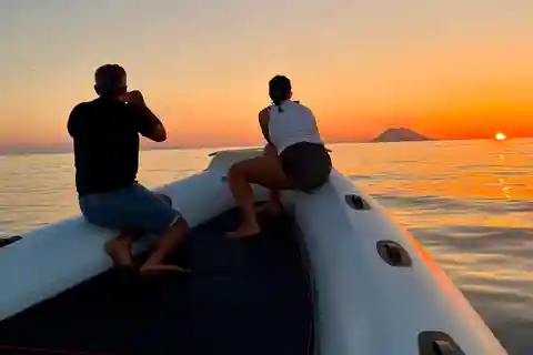 Sunset on the Coast of the Gods from Tropea to Capo Vaticano
