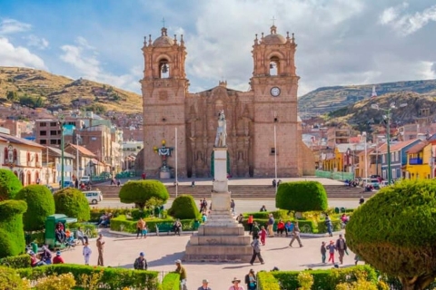 Desde Puno: Visita a la ciudad de Puno, Museo del Barco Yavarí