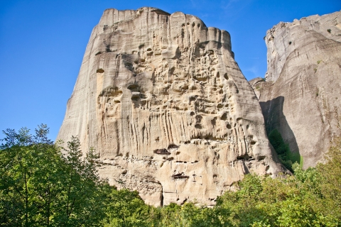 Athene: Meteora Kloosters & Grotten Dagtrip & LunchoptieMeteora privétour met bustransfer vanuit Athene