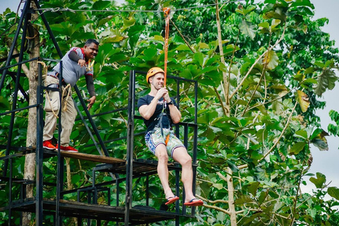 Giriulla: Mahameruwa Multi-Adventure Zipline, Shooting & 4x4