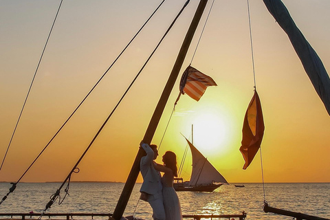 Nungwi, Zanzibar: Private Sunset Cruise with Music & Snacks