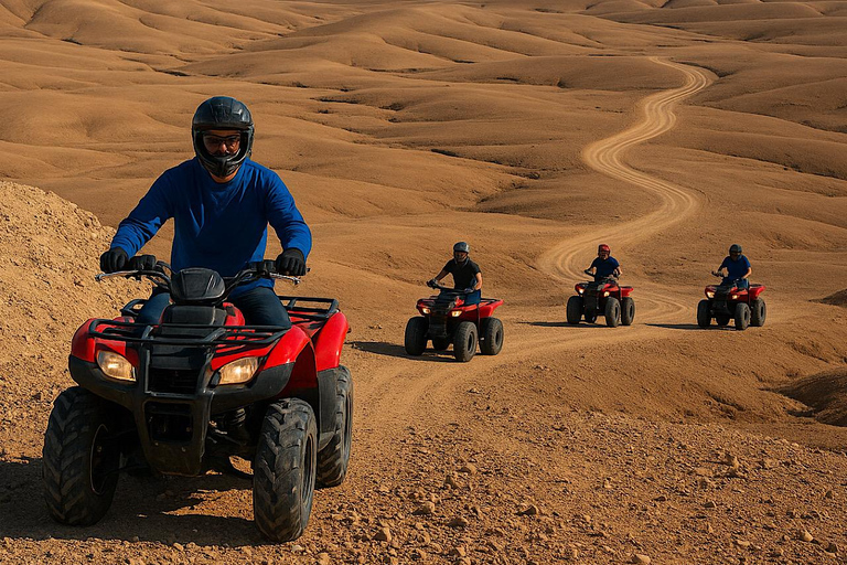 Marrakech: Agafay Desert Quad & Camel Rides with Dinner Show