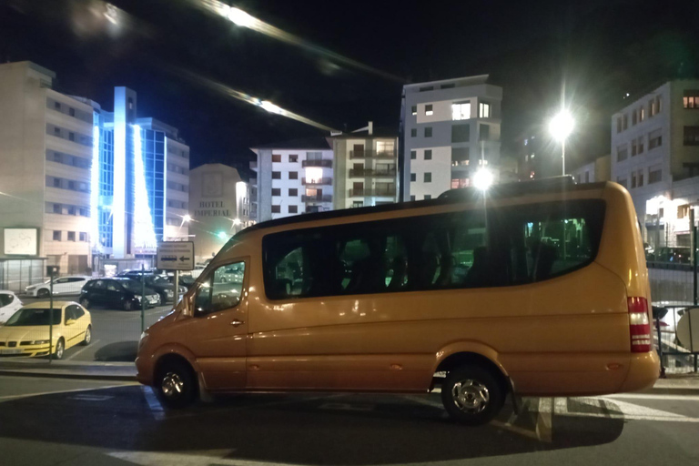 Traslado al aeropuerto de Barcelona (BCN) a Andorra La VellaTraslado en minibús privado