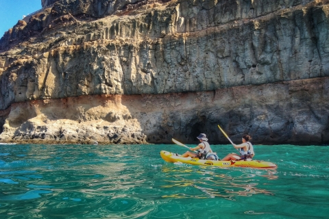Kayak sur les cuevas et acantilados de Mogan