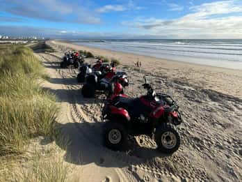 From Lisbon: Atlantic Coast Guided Quad Bike Tour