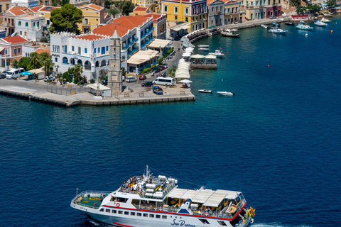 Rhodes: Symi and Panormitis day trip catamaran boat 09:00Dp