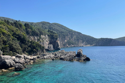 Cidade de Corfu: excursão de meio dia a Kanoni, Pelekas e Lakones