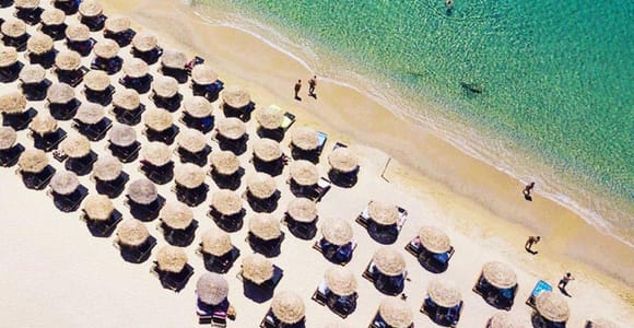Mykonos: Beach Escape and Free Time in Mykonos Town