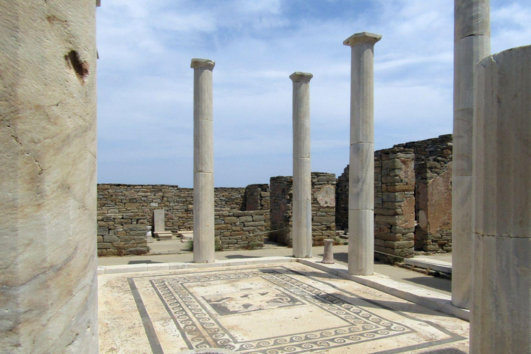 Delos: Única visita guiada de áudio ao sítio arqueológicoDelos: Somente tour guiado por áudio pelo sítio arqueológico