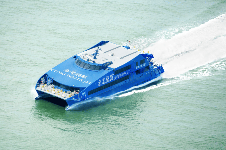 Hongkong: veerbootreis tussen Hongkong en MacauVeerboot van Hong Kong Island naar Macau (enkele reis)