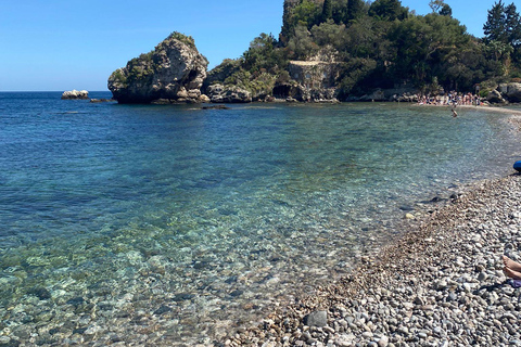 Taormina: privétour van een dag met pick-up vanaf Catania