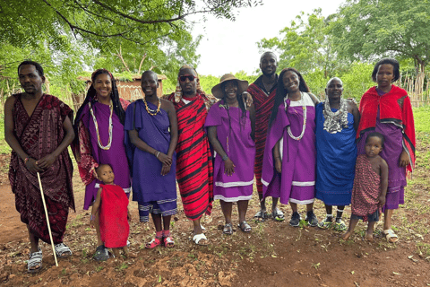 Zanzibar: Maasai village tour and Turtles experience trip Tour without Hotel pick up and drop-off