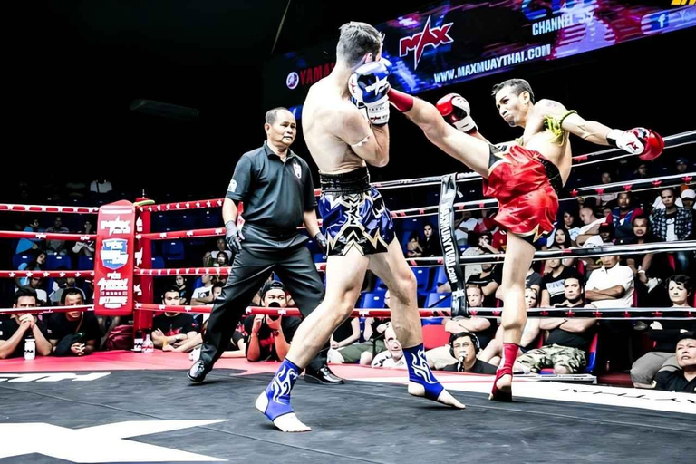 Pattaya: Max Muay Thai Stadium Passionate Journey VIP tickets and hotel transfers