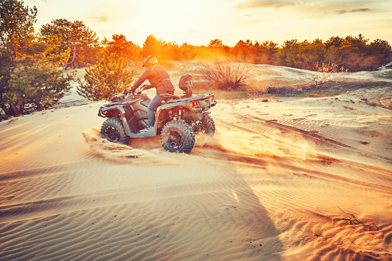 Agadir : Aventure en Quad sur la plage et les dunes avec snacks