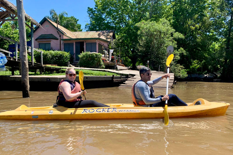 BA to Tigre: Pvt Bike, Kayak & Argentine BBQ Full-Day Tour Buenos Aires Private Tigre Bike and Kayak Tour with Lunch