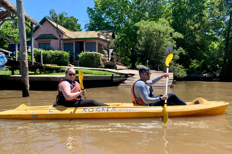 BA to Tigre: Pvt Bike, Kayak & Argentine BBQ Full-Day Tour Buenos Aires Private Tigre Bike and Kayak Tour with Lunch