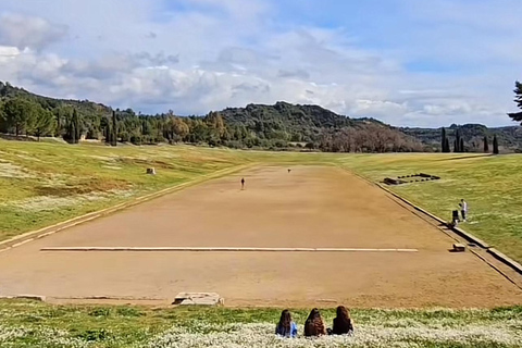 Katakolo: Ancient Olympia Tour with Food and Drinks