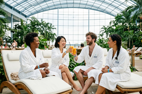 Therme Bucharest Palm, Galaxy or Elysium Access & Transfer 12 HOURS Therme Bucharest Palm, Galaxy Access & Transfer