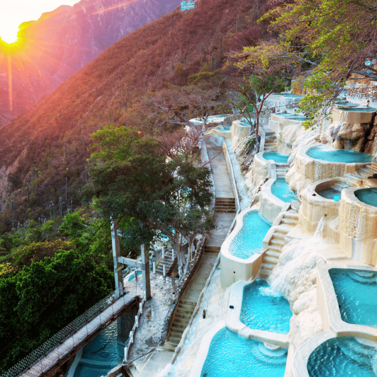 Von Querétaro Grutas de Tolantongo