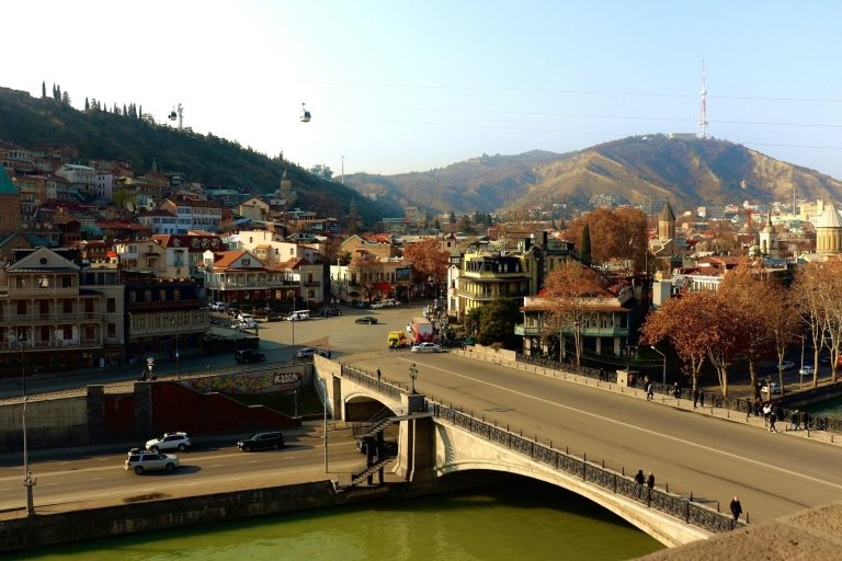 Tbilisi: Sightseeingtour, wijn- of bierproeverij & kabelbaanPrivétour