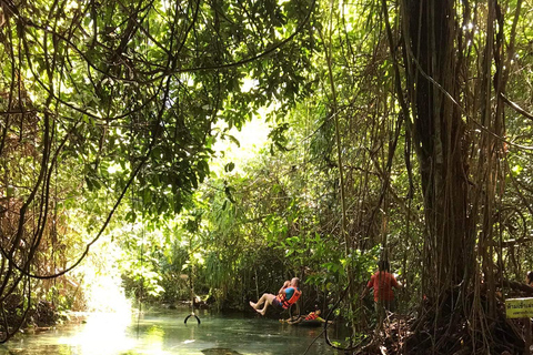 Krabi: Spływ kajakowy Amazon Klong Srakaew i karmienie słoni