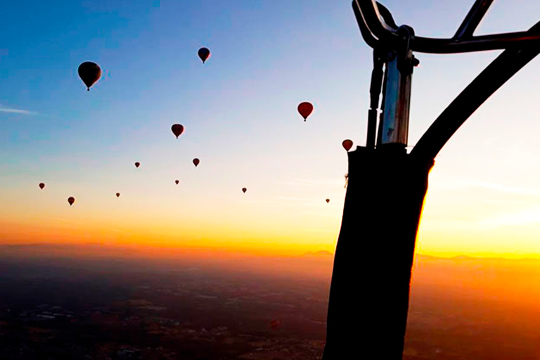 Teotihuacan: Luchtballonvaart