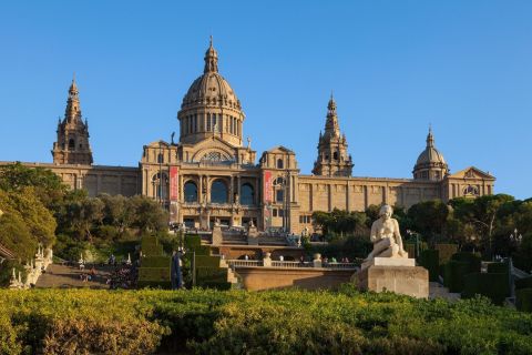 Barcellona: ingresso al Museu Nacional d'Art de Catalunya