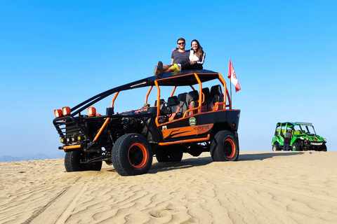 从瓦卡奇纳出发：沙滩车、四驱车、日落和沙滩冲浪从瓦卡奇纳出发：沙滩车，四轮驱动，日落和沙滩冲浪