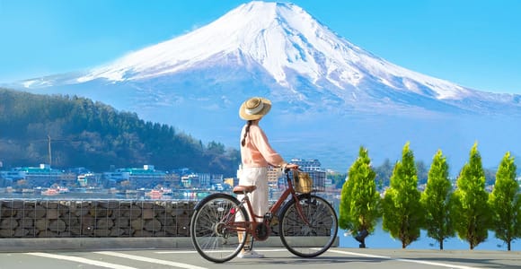 Tokio: Fuji-Seilbahn-Tour (inkl. Ticket) – Aussicht auf Kawaguchiko