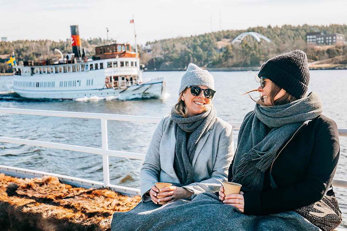 斯德哥尔摩冬季游船导览体验