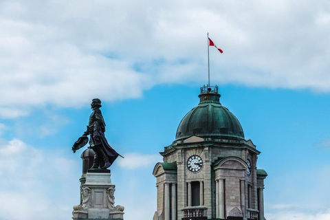 Un grand voyage à pied dans la ville de Québec