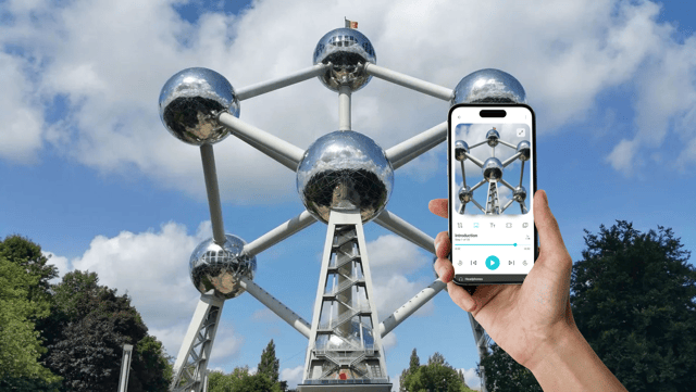 Brussels: Atomium Entry Ticket and In-App Tour of Exposition