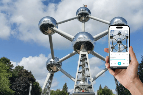 Brussels: Atomium Entry Ticket and Audio Guided In-App Tour