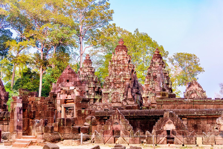 Siem Reap: Kulen Waterfalls and Banteay Srei Tour