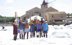 Guided tour of the Marsala Salt Pans and salt harvesting