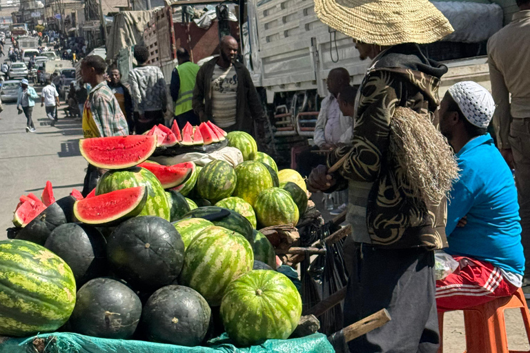 Addis Abeba: Halbtägige Shopping- und Stadtrundfahrt