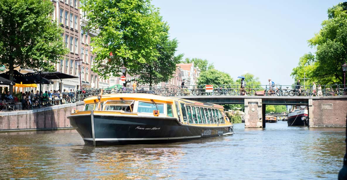Afbeelding 1 van Amsterdam: Burgerdiner met grachtenrondvaart