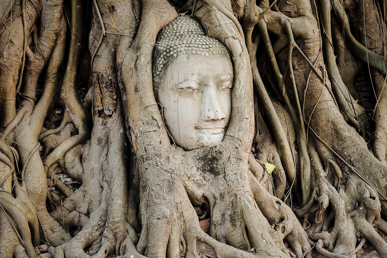 Bangkok: viagem de 1 dia inteiro por Ayutthaya, com história, comida e passeio de barcoBangkok: Viagem de 1 dia para Ayutthaya com história, comida e passeio de barco