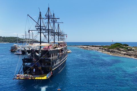 Side: Dolphin Island Boat Trip with Lunch & Swim Stops